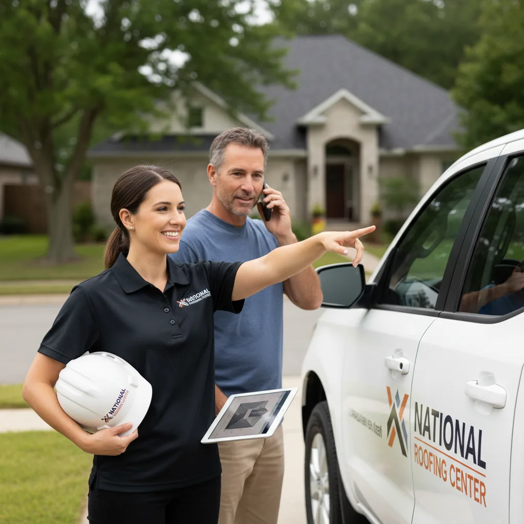 National Roofing Center customer support in Granite Bay